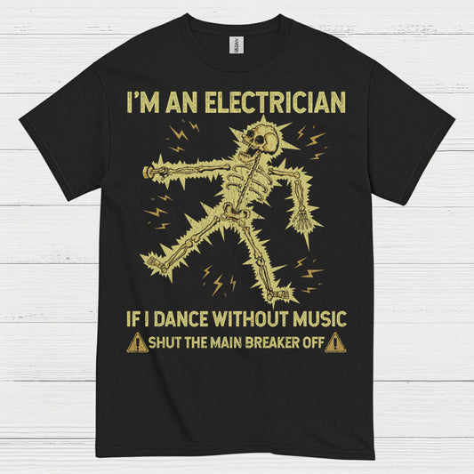 Funny Electrician Safety T Shirt