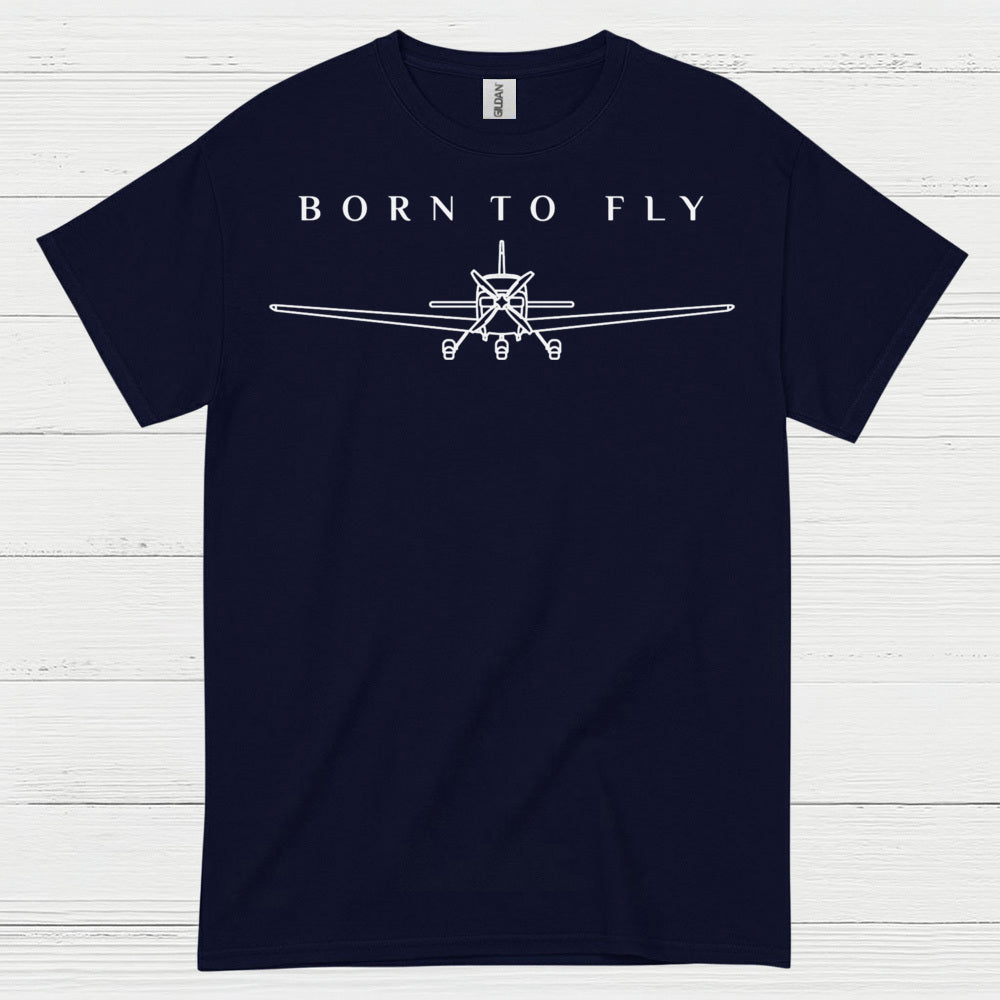 Born To Fly Aviation T Shirt