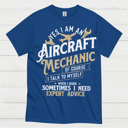 Funny Aircraft Mechanic Expert Advice T Shirt