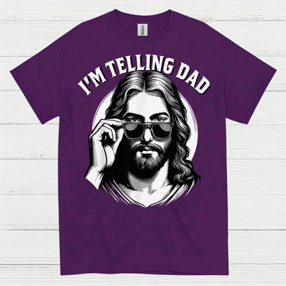 I’m Telling Dad Jesus Christian T Shirt