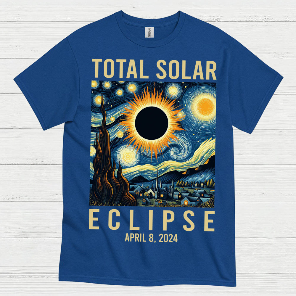 Total Solar Eclipse Art T Shirt