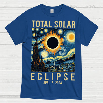 Total Solar Eclipse Art T Shirt