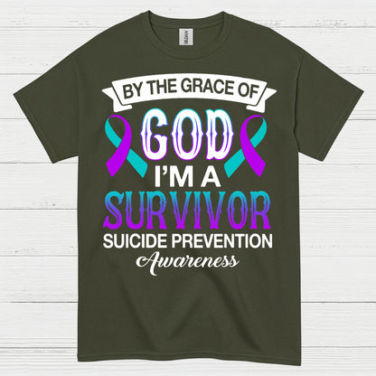 By The Grace Of God I’m A Survivor T Shirt
