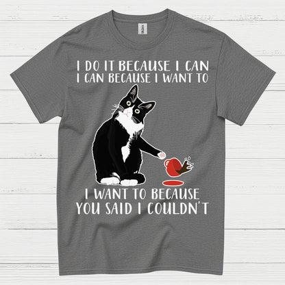 Cat Attitude Humor T Shirt