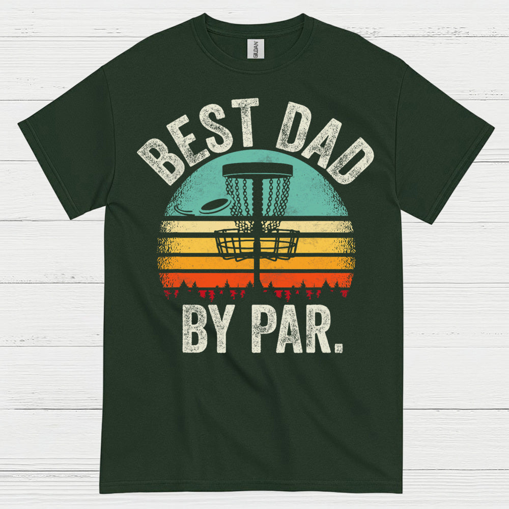 Best Dad By Par Disc Golf T Shirt