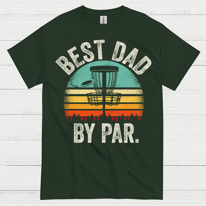 Best Dad By Par Disc Golf T Shirt