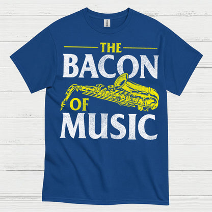 The Bacon Of Music Saxophone T Shirt