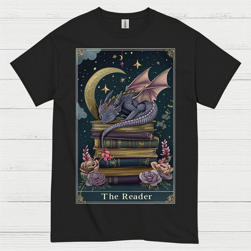 The Reader Dragon T Shirt