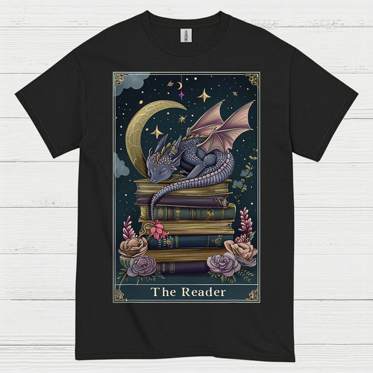 The Reader Dragon T Shirt