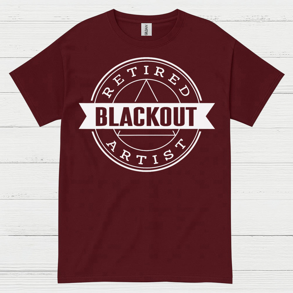Retired Blackout Artist T Shirt