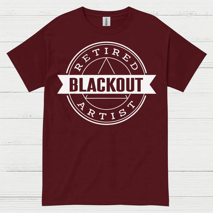 Retired Blackout Artist T Shirt