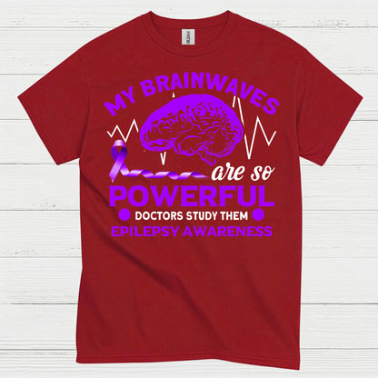 My Brainwaves Powerful Epilepsy Awareness T Shirt
