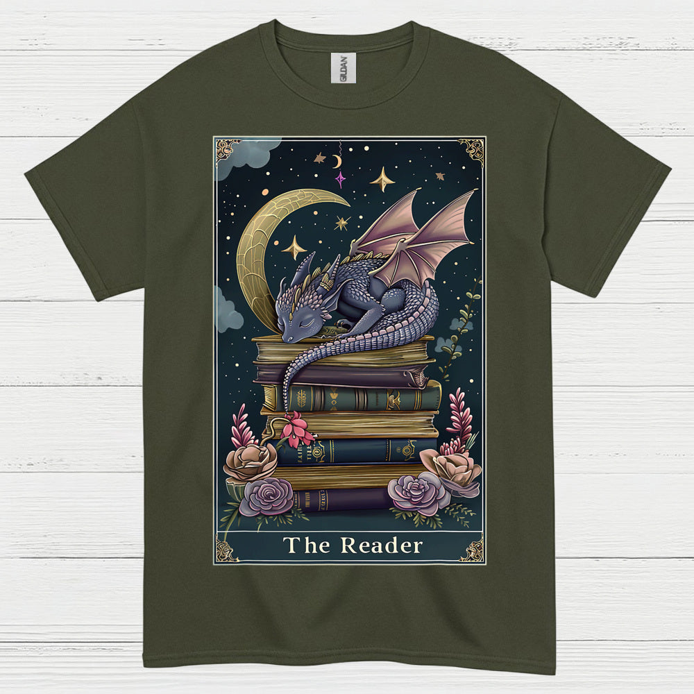 The Reader Dragon T Shirt