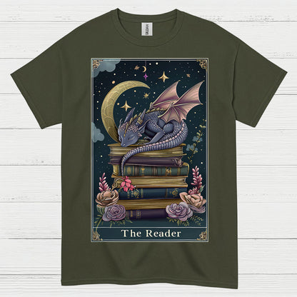 The Reader Dragon T Shirt