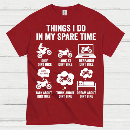 Funny Dirt Bike Lifestyle Graphic T Shirt
