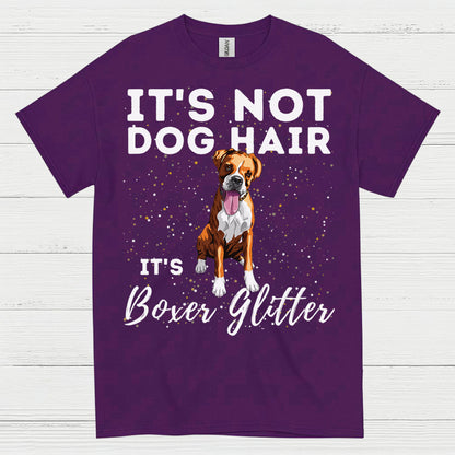 Boxer Glitter Funny T Shirt