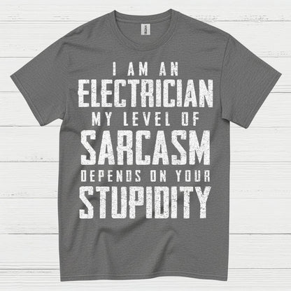 Electrician Sarcasm Level T Shirt