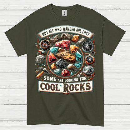 Some Are Looking For Cool Rocks T Shirt