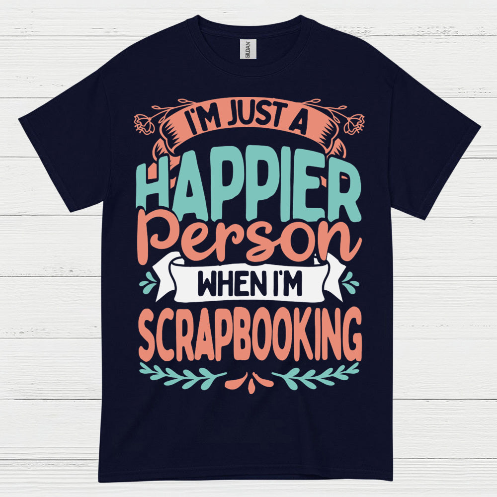 Happy Scrapbooking Lover Hobby Craft T Shirt