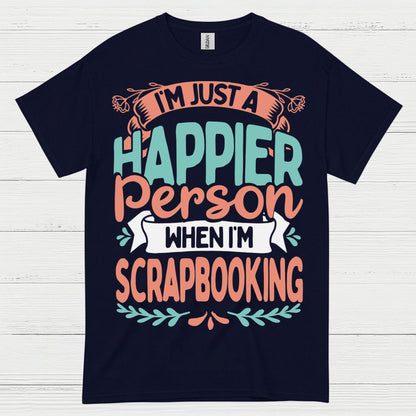 Happy Scrapbooking Lover Hobby Craft T Shirt