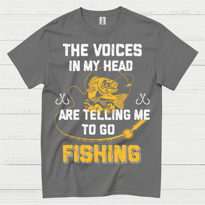 Voices In My Head Fishing T Shirt