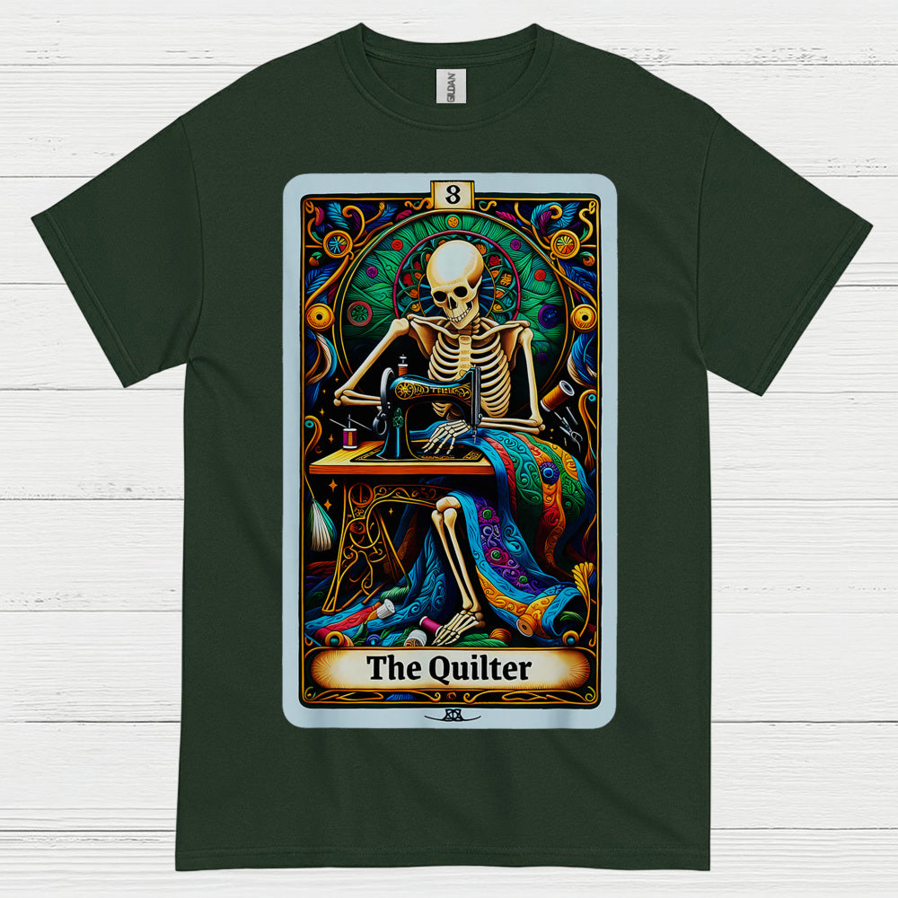 The Quilter Tarot Art T Shirt