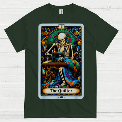 The Quilter Tarot Art T Shirt