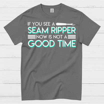 Seam Ripper Sewing Humor T Shirt