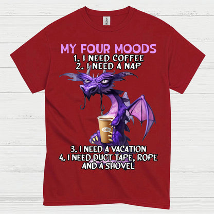 My Four Moods Dragon T Shirt