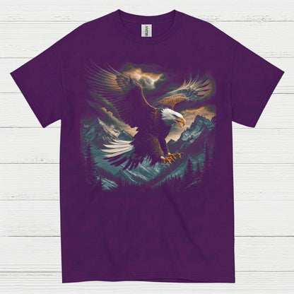 American Bald Eagle Freedom Pride Wilderness T Shirt