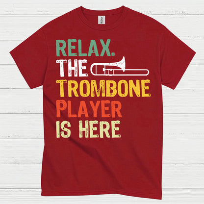 Relax Trombone Player Funny T Shirt
