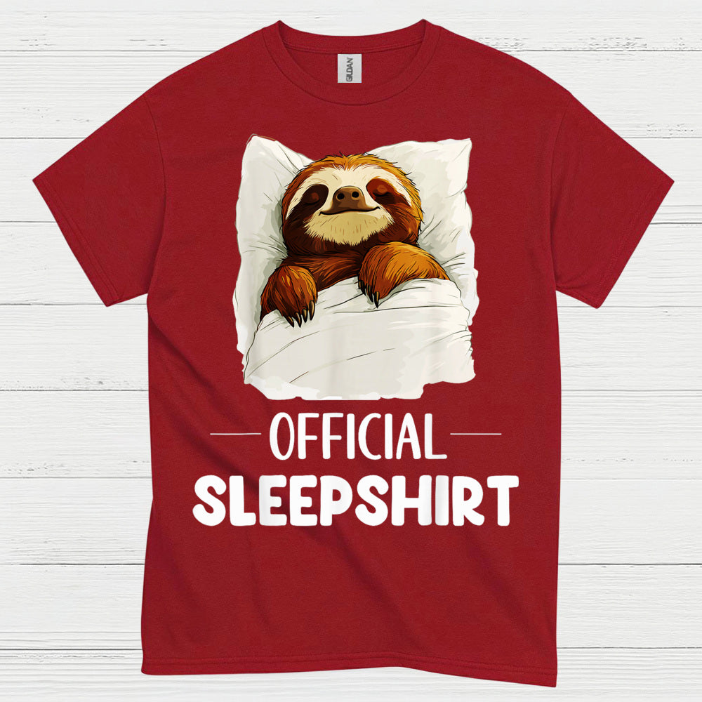 Official Sleepshirt Sloth T Shirt