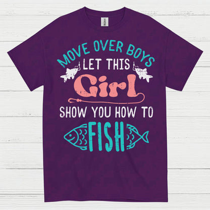 Girl Show You How To Fish T Shirt
