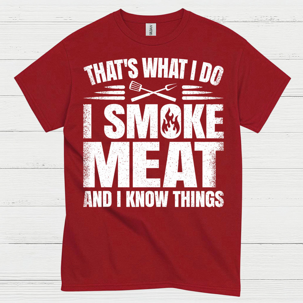 BBQ Master Smoke Meat T Shirt