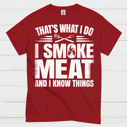 BBQ Master Smoke Meat T Shirt