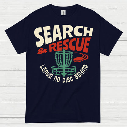 Search And Rescue Disc Golf T Shirt