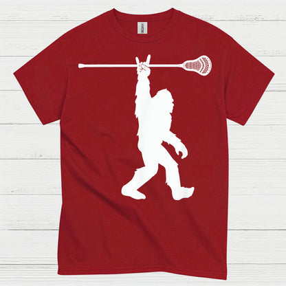 Lacrosse Bigfoot Silhouette T Shirt