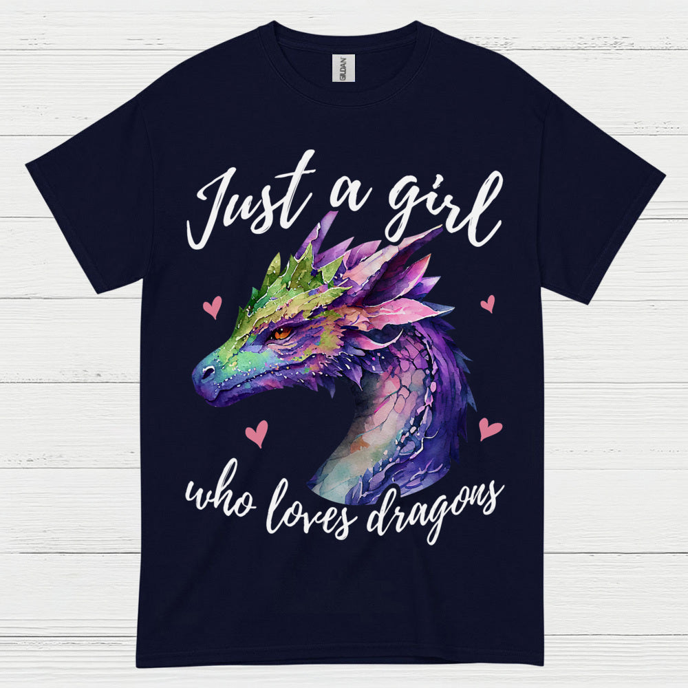Dragon Lover Girl T Shirt