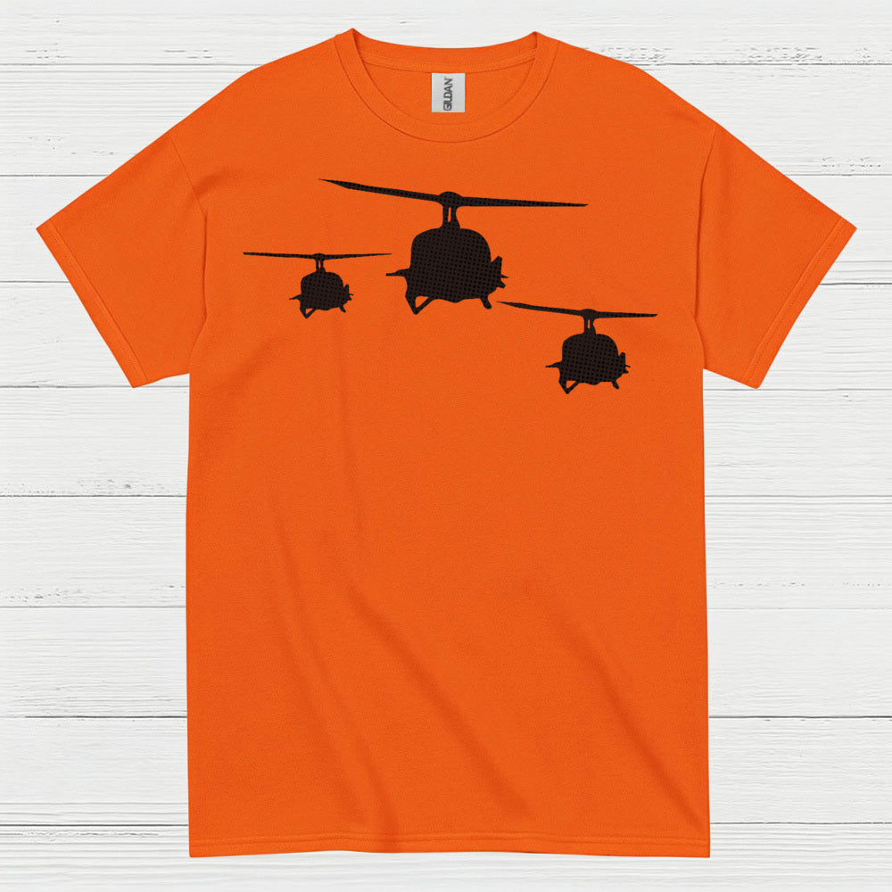 Military Helicopter Formation Aviation T Shirt