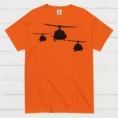 Military Helicopter Formation Aviation T Shirt
