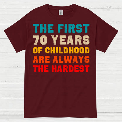 Funny 70th Birthday Humor T Shirt