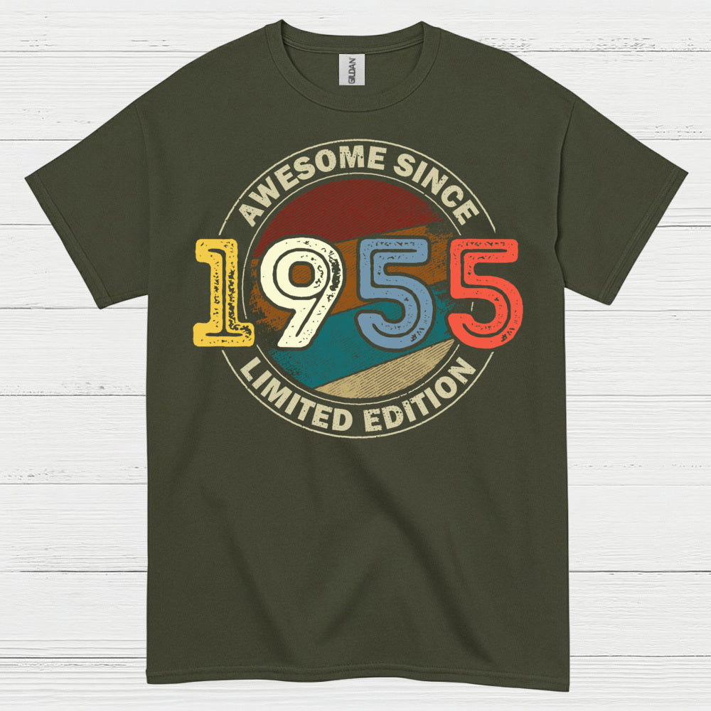 Awesome Since 1955 Birthday T Shirt
