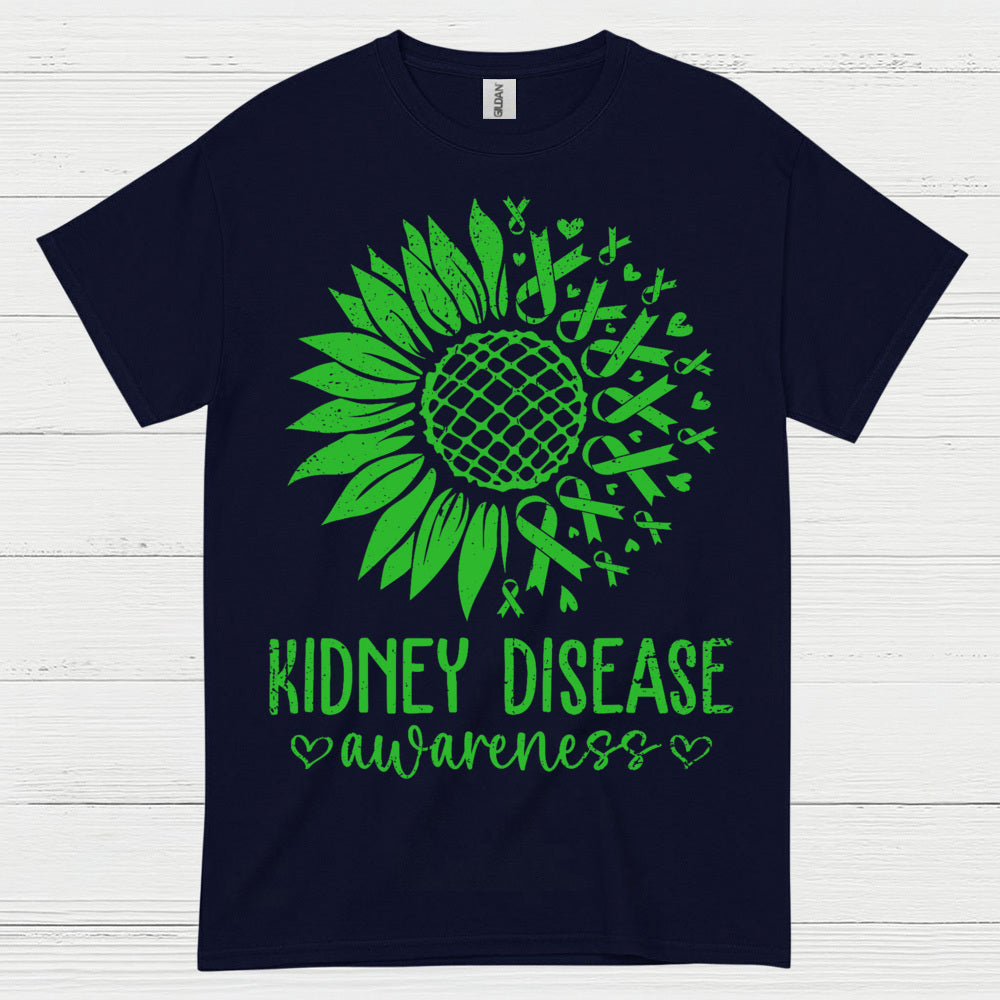 Kidney Disease Awareness Sunflower Hope T Shirt