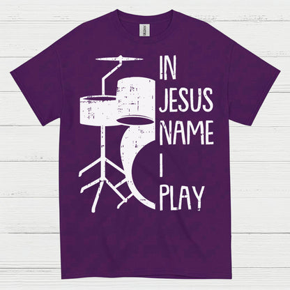 Play For Jesus Drums T Shirt