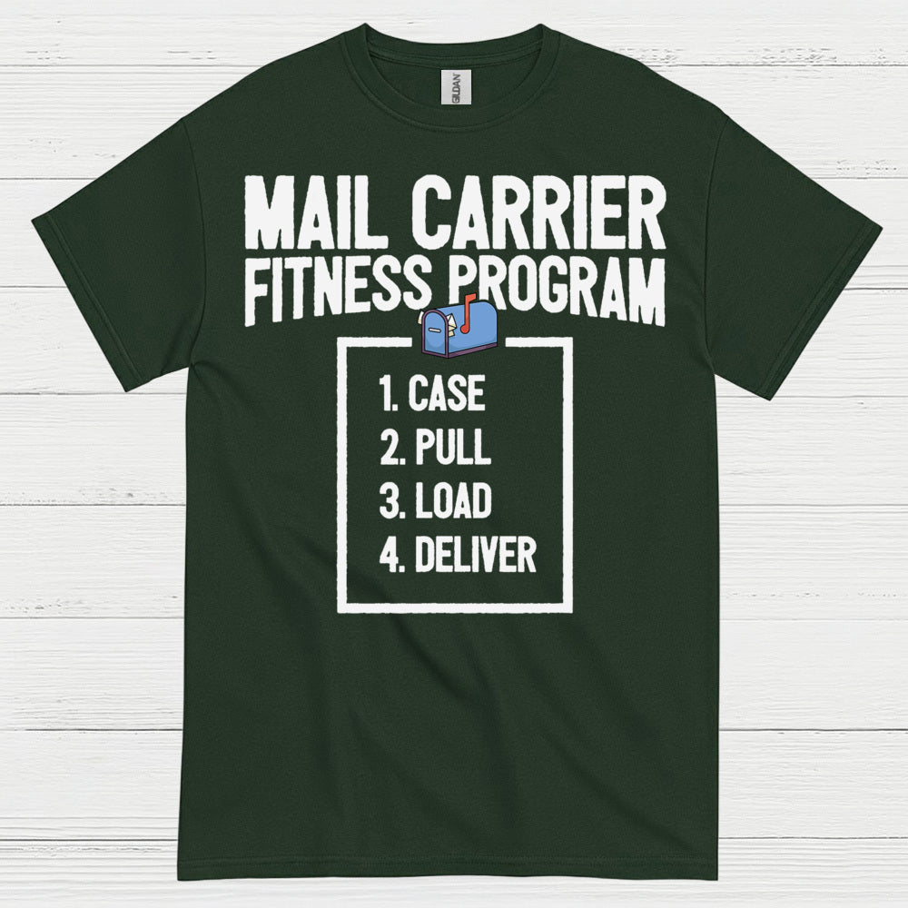 Mail Carrier Fitness Program T Shirt