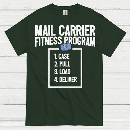 Mail Carrier Fitness Program T Shirt