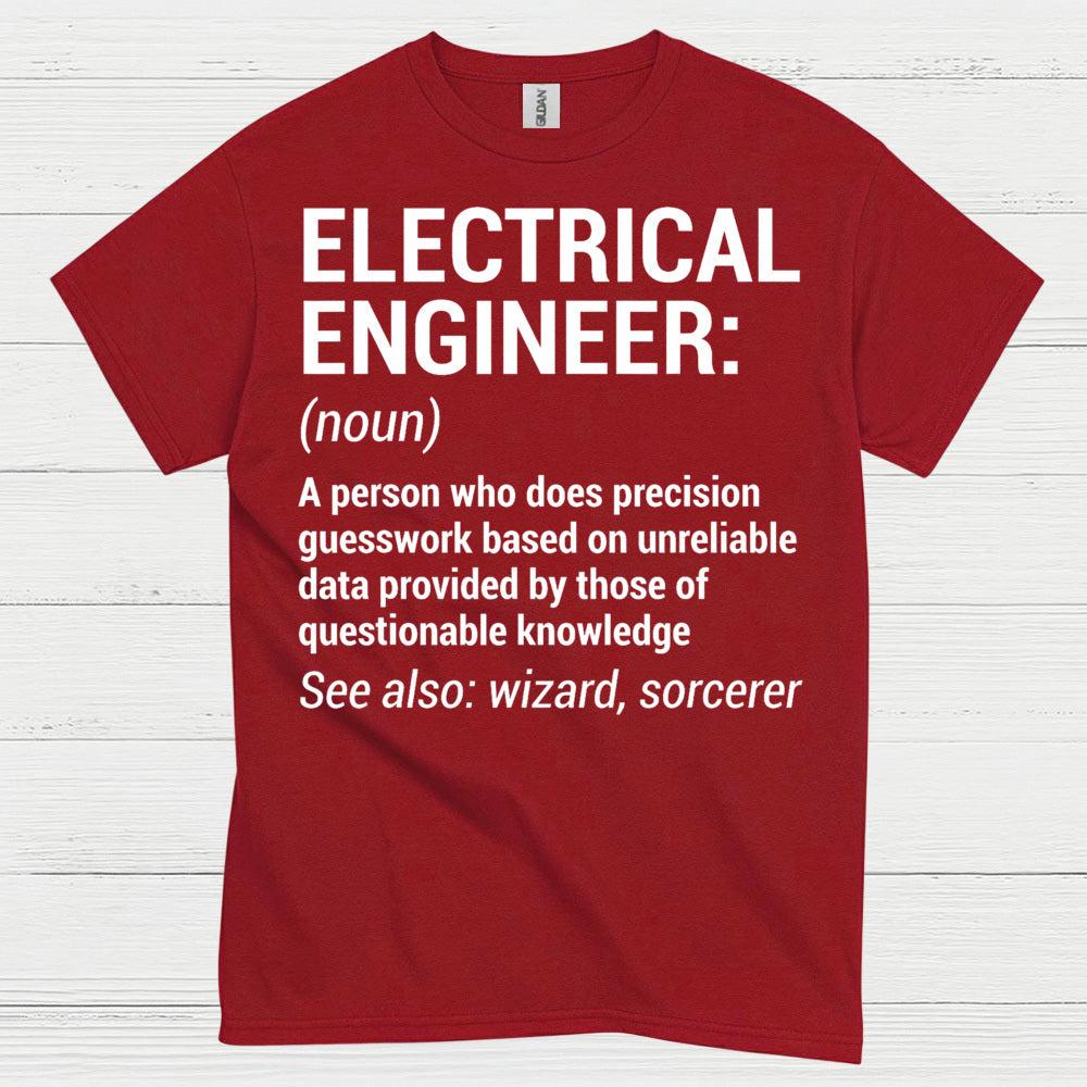 Electrical Wizard Engineer T Shirt
