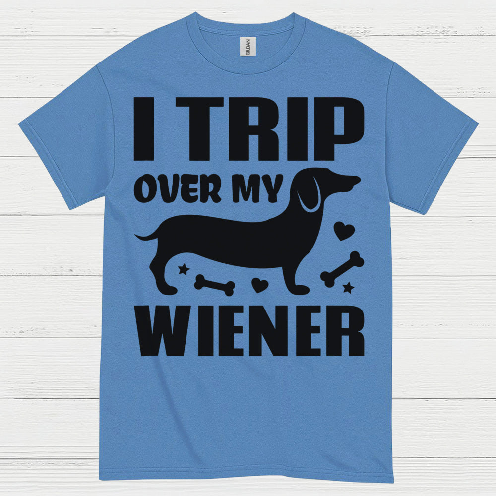 Life Is Better With A Dachshund Colorful Silhouette T Shirt