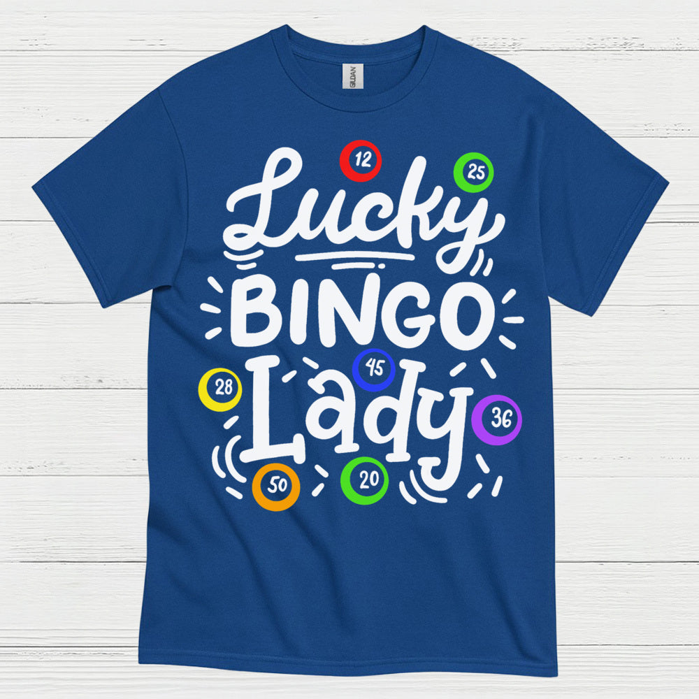 Lucky Bingo Lady T Shirt
