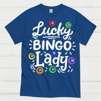 Lucky Bingo Lady T Shirt